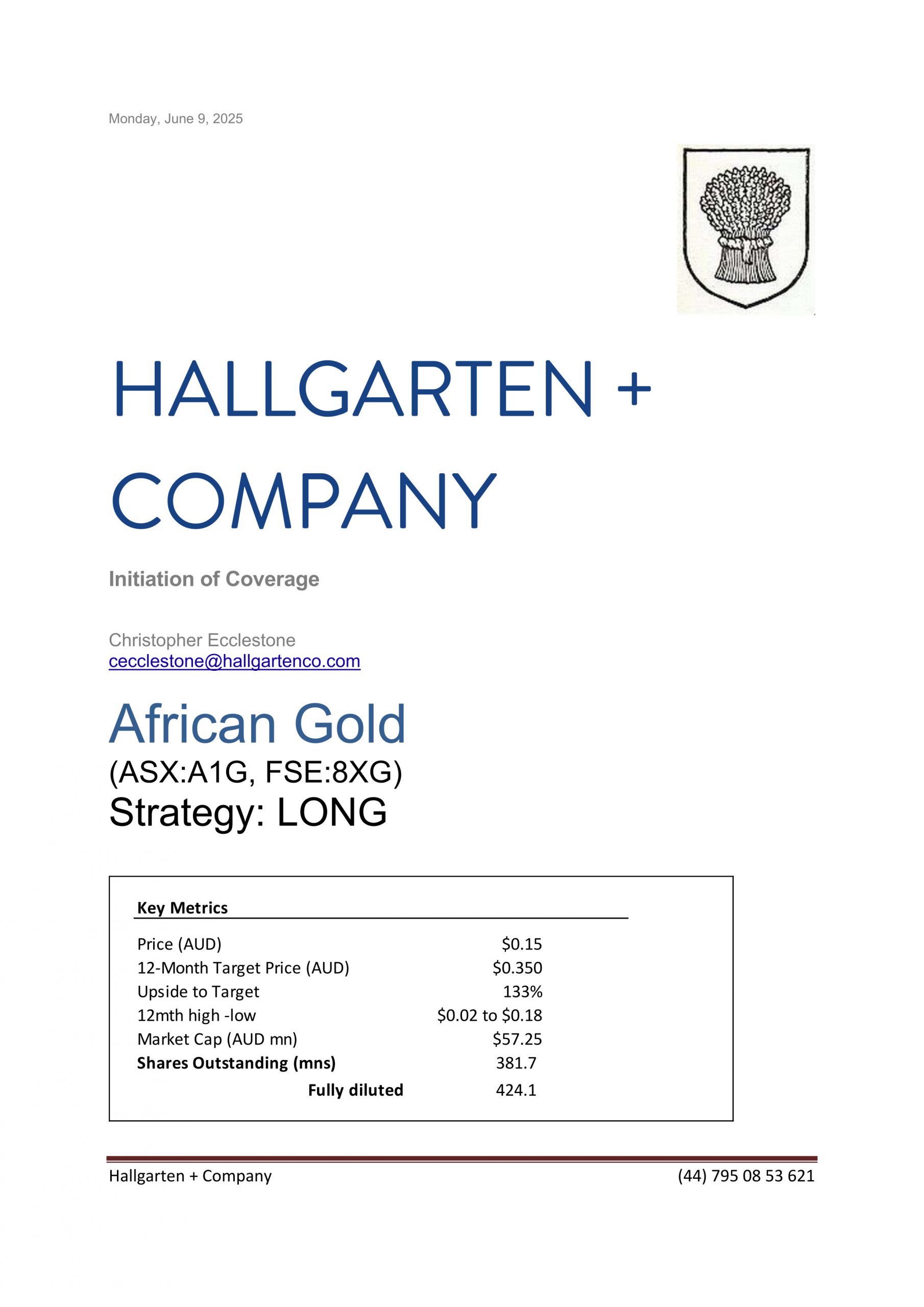 African Gold Initiation