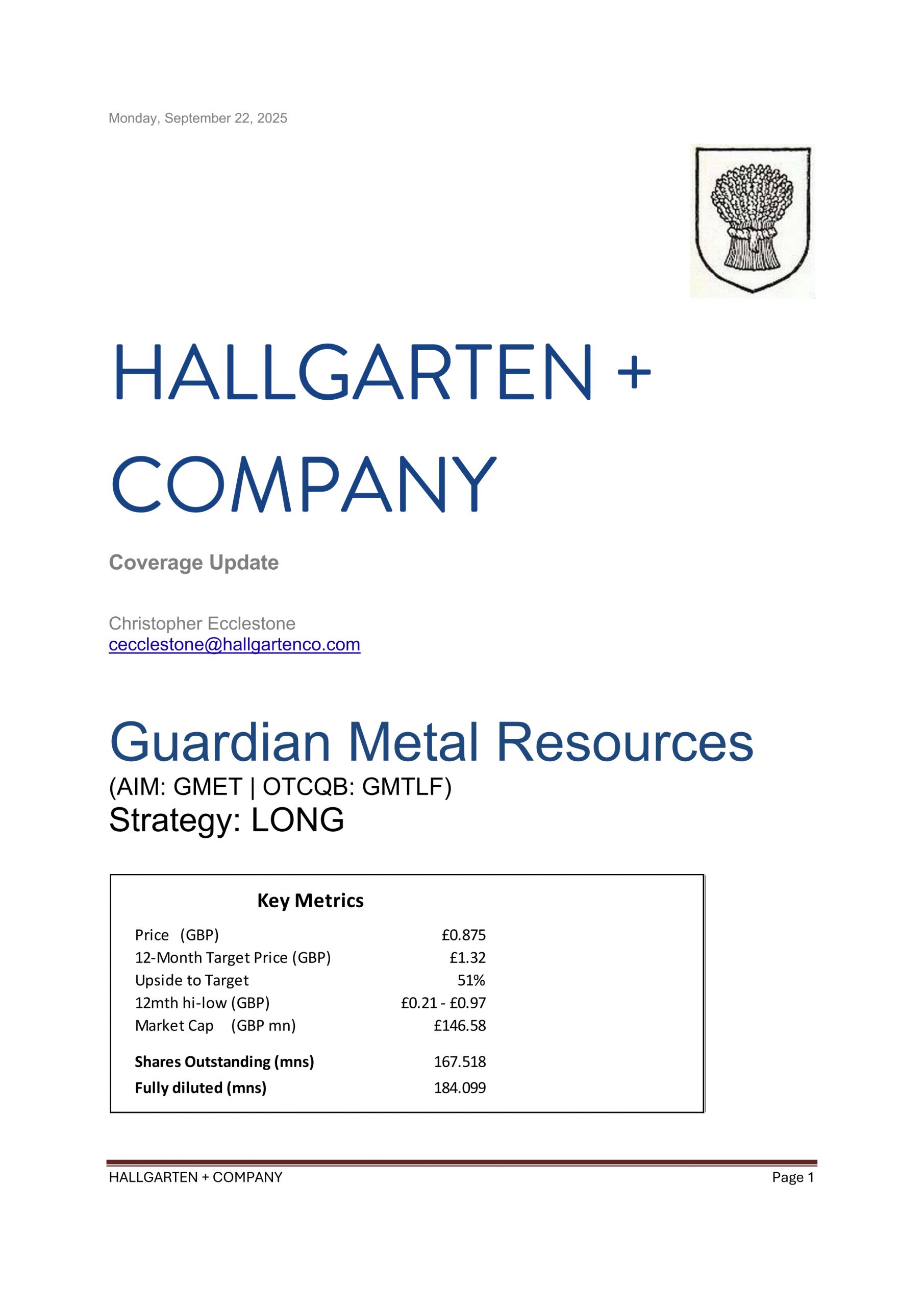 Guardian Metal - Update