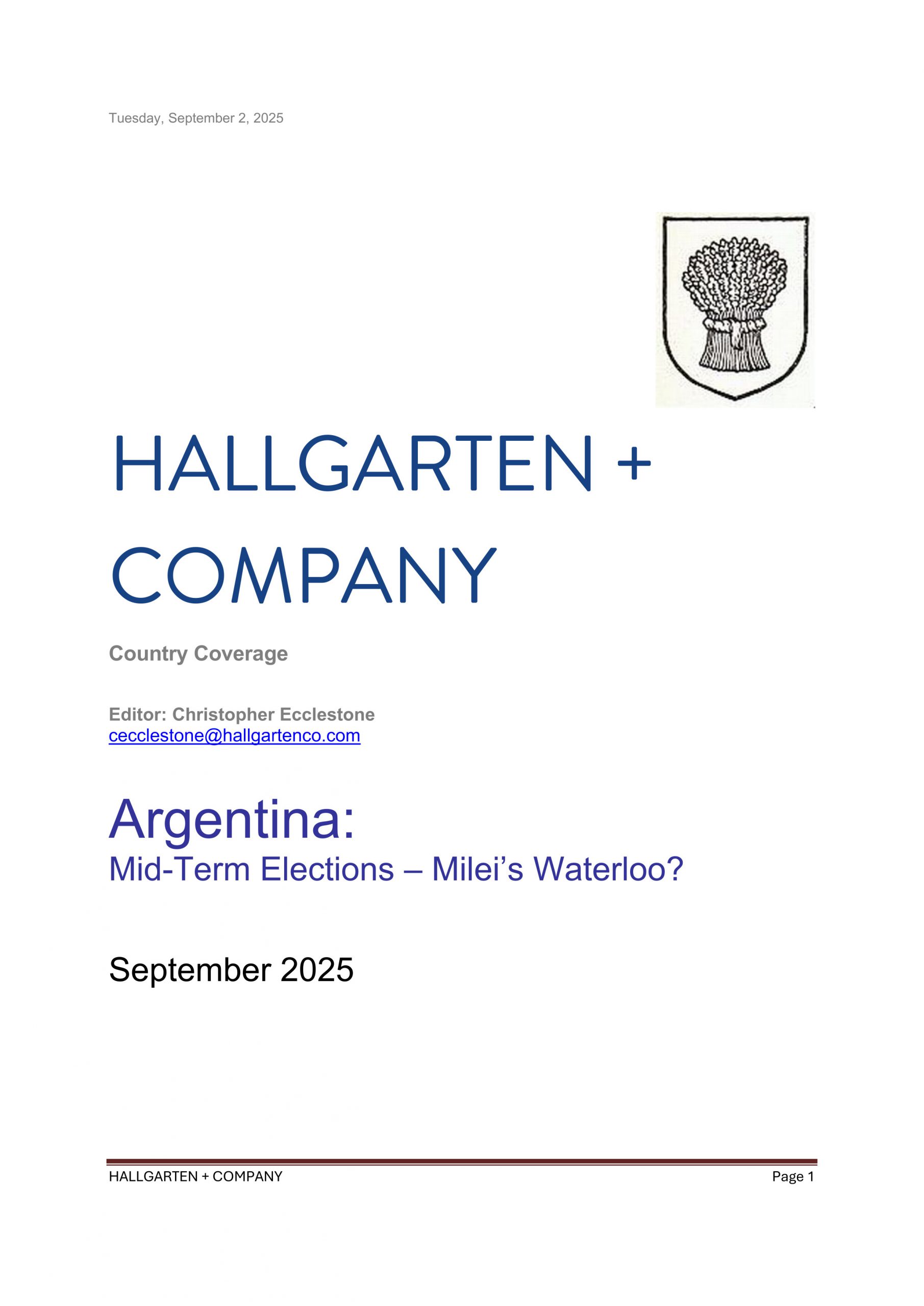 Argentine Mid-Term Elections