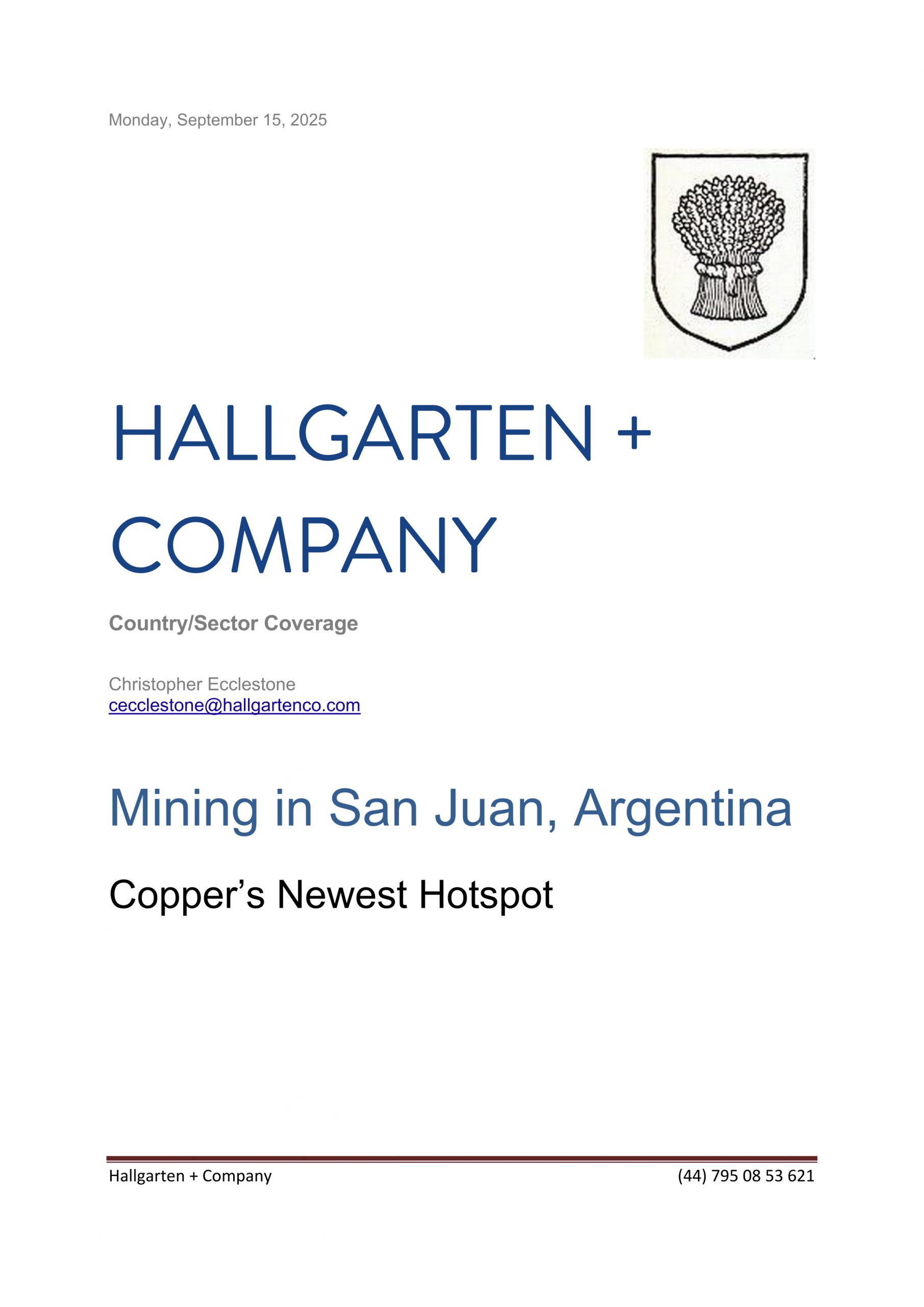 Mining in San Juan