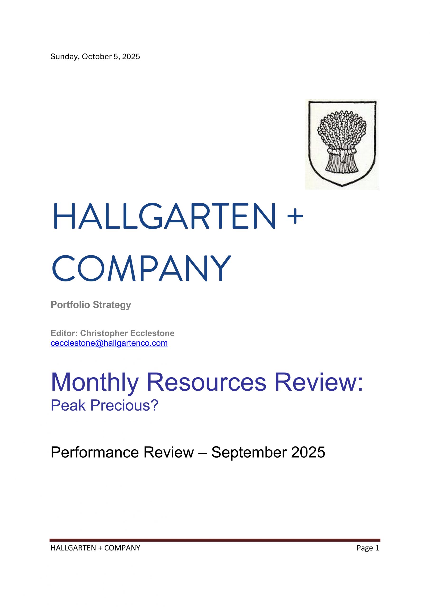 September Monthly