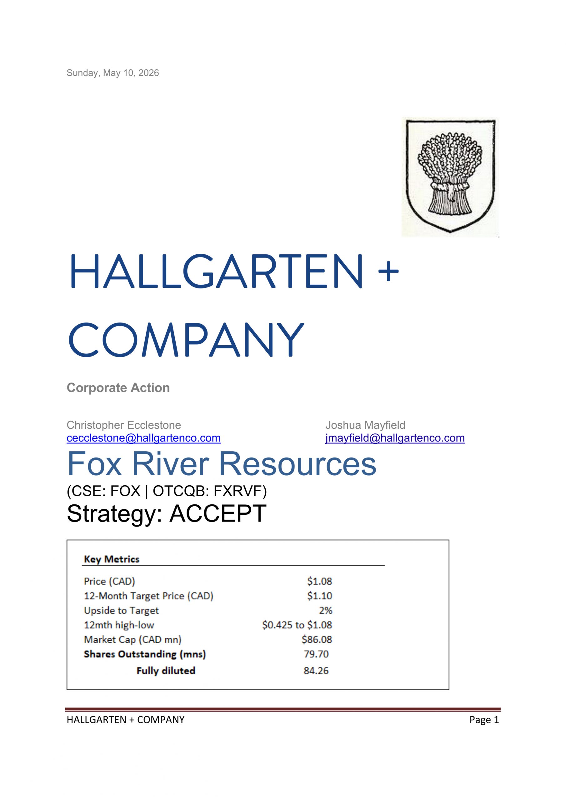 Fox River Takeover