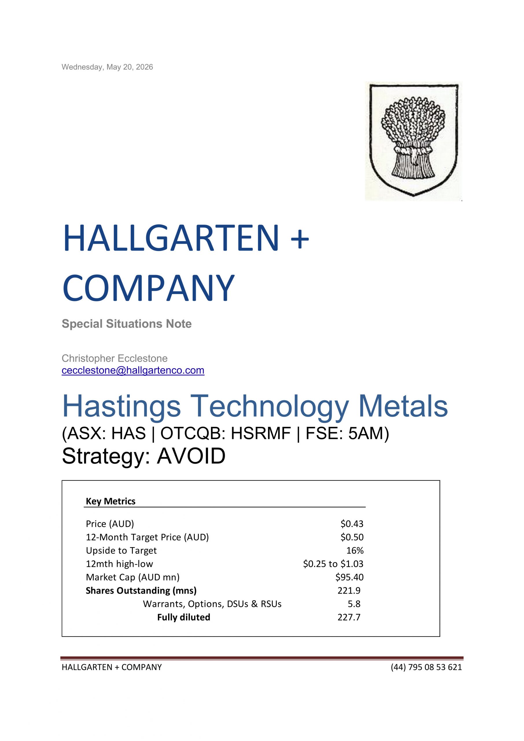 Hastings - Wyloo